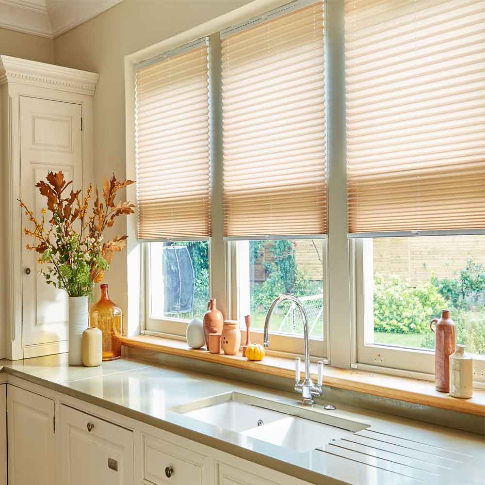 Pleated blinds in Poole